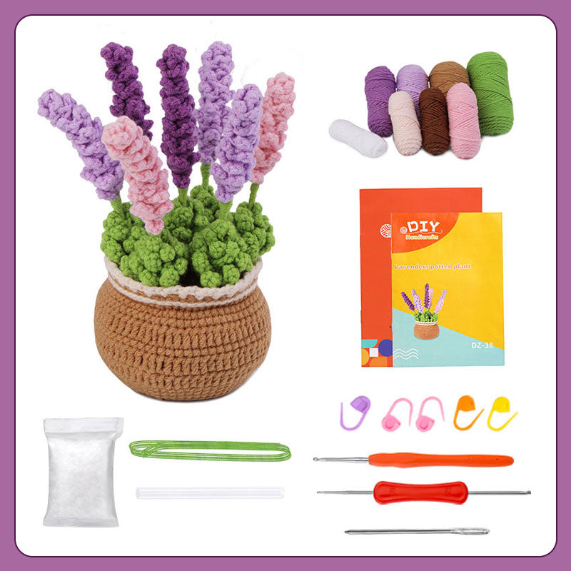 【DIY Kit】Diy Crochet Flowers