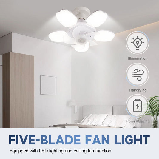 Five-Blade Fan Light