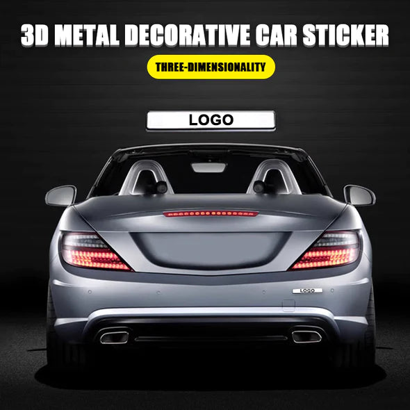 3D Metal Decorative Car Sticker
