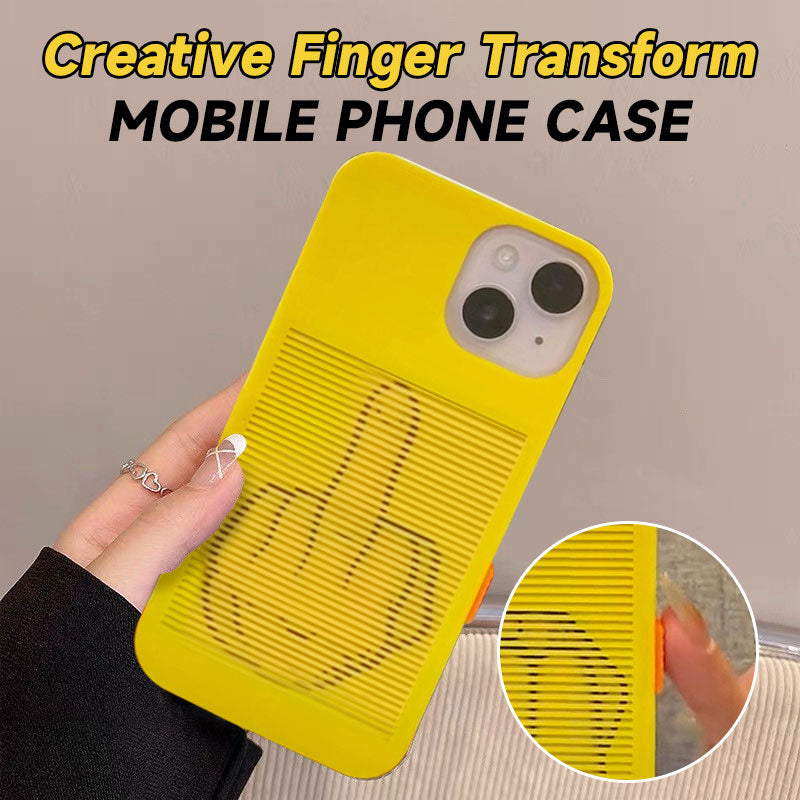 🔥Creative Finger Transform Mobile Phone Case