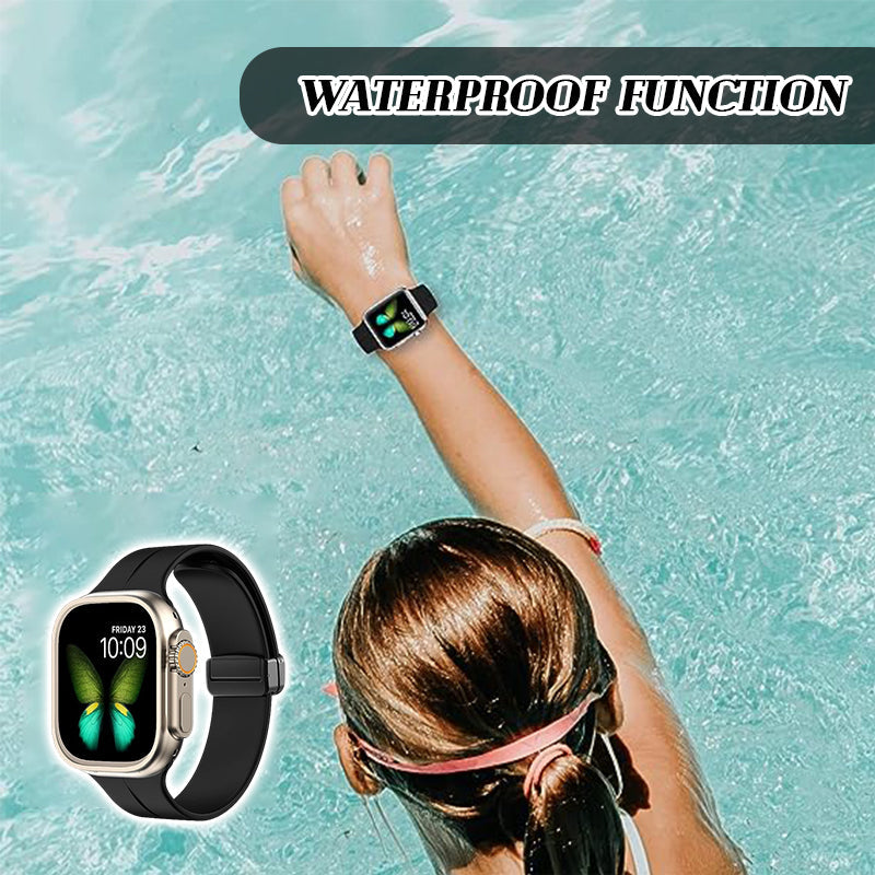 🔥Easter Activities🔥Silicone Magnetic Folding Band For Watch