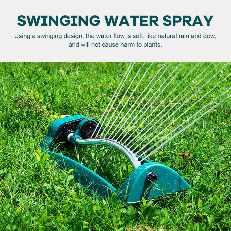 15-Hole Watering Nozzle Automatic Swing Sprinkler Head