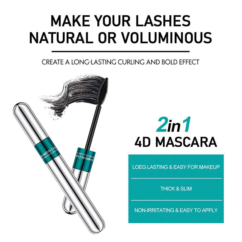4D Silk Fiber Lash Black Mascara