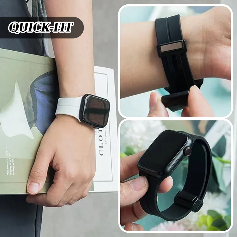 🔥Easter Activities🔥Silicone Magnetic Folding Band For Watch