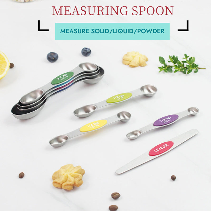 Magnetic Double-ended Measuring Spoon Set Of 8
