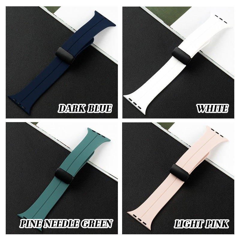 🔥Easter Activities🔥Silicone Magnetic Folding Band For Watch