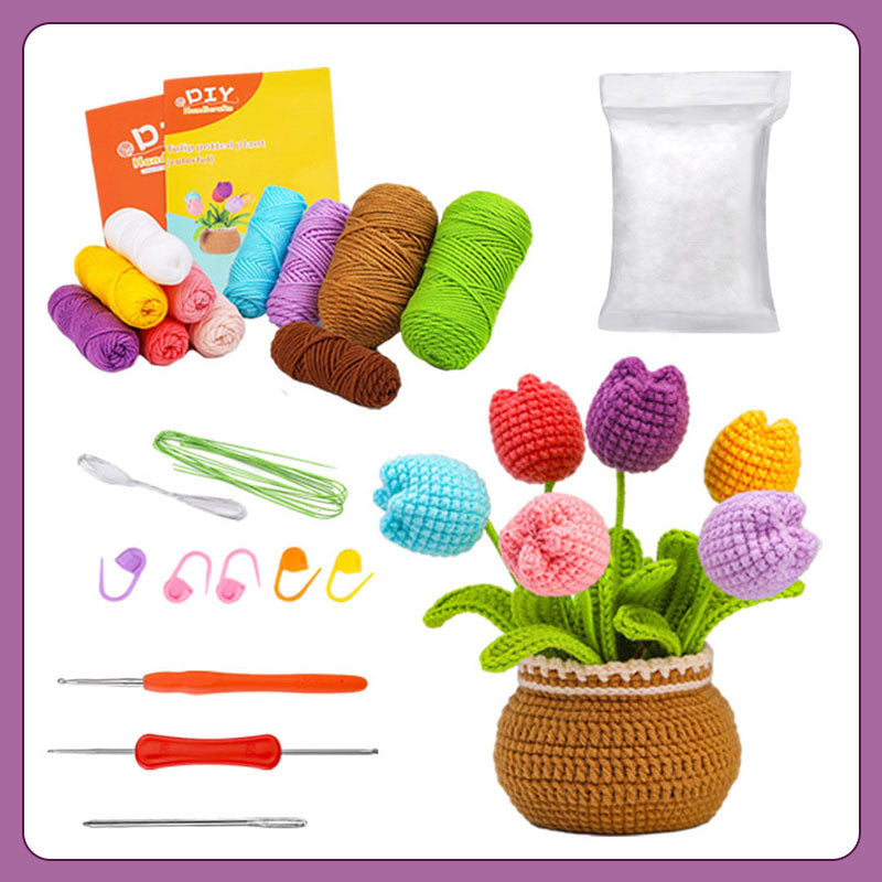 【DIY Kit】Diy Crochet Flowers