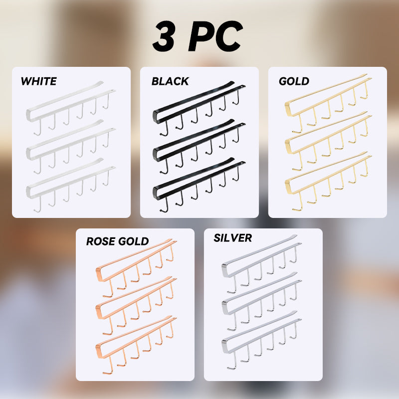 Cabinet Partition Single Row Hooks