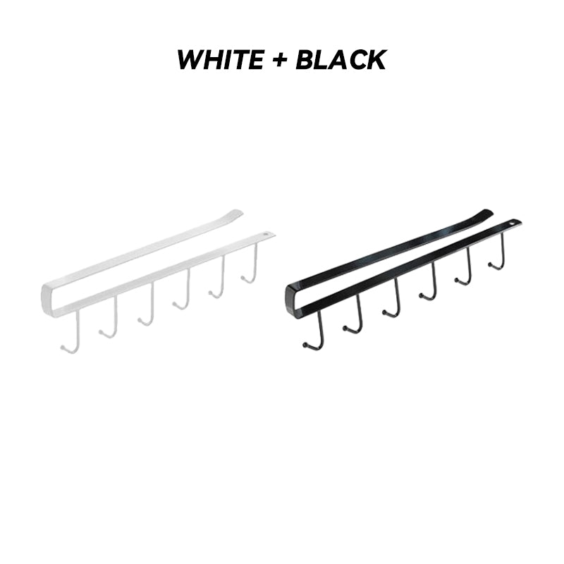 Cabinet Partition Single Row Hooks