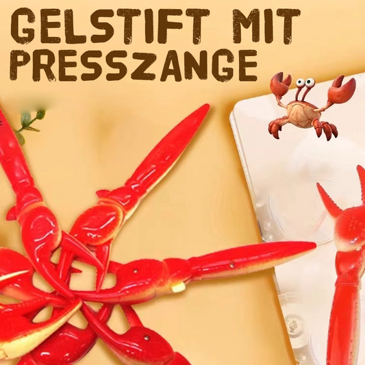 Gelstift mit Presszange/Press type pliers gel pen