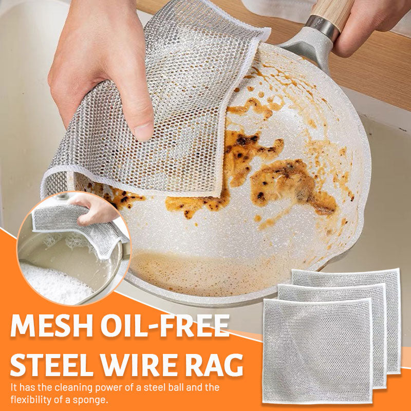 Mesh Oil-Free Steel Wire Rag