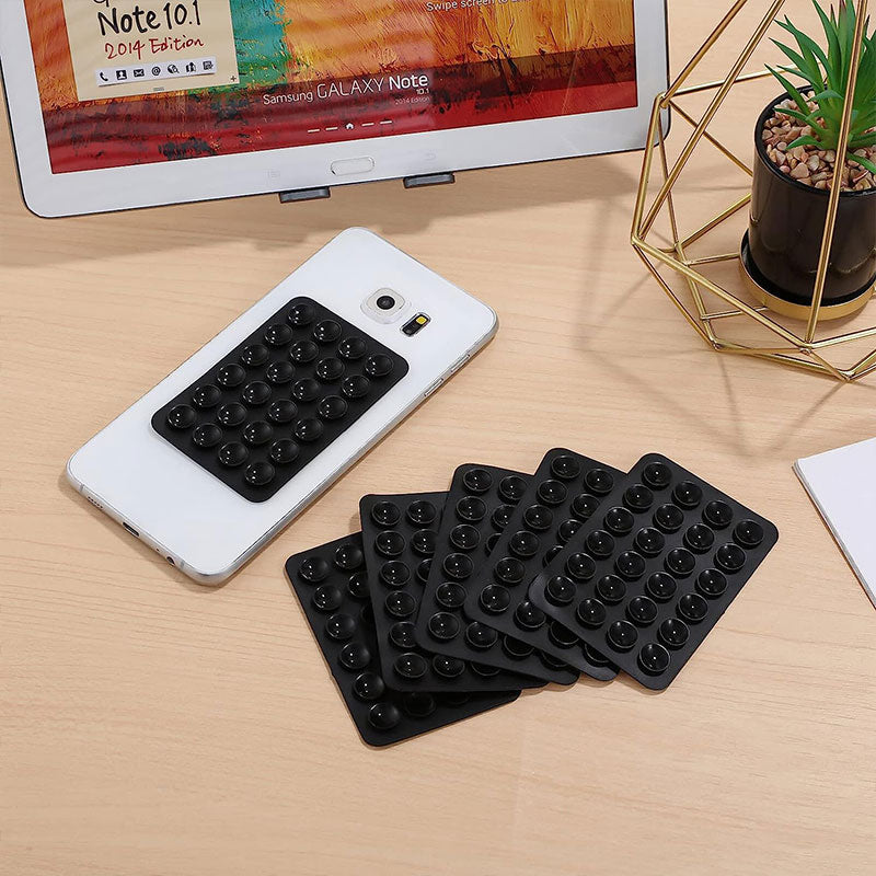 24 Square Mobile Phone Silicone Suction Cups（10pcs)