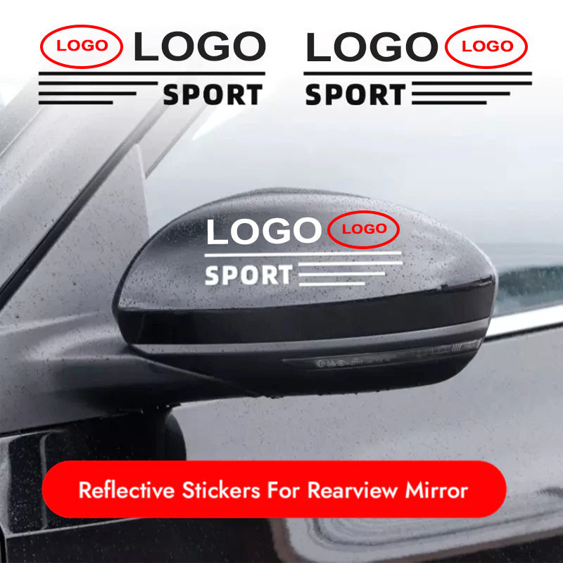 🔥Hot Sale🔥 -Reflective Stickers For Rearview Mirror