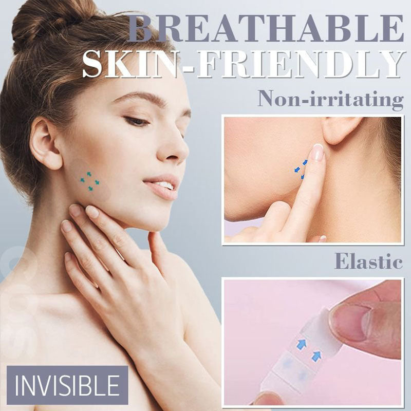 Invisible and Instant Face Lift Tape