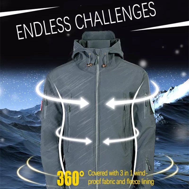 🎁2023-Christmas Hot Sale🎁Men's Windproof Waterproof Jacket