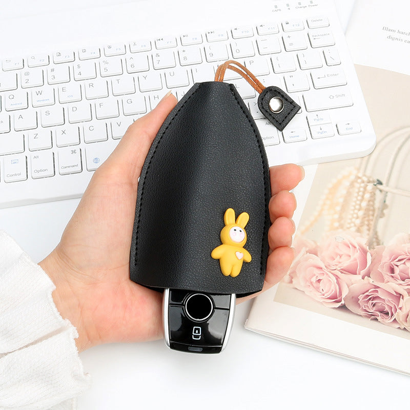 Pull-out Cartoon Car Key Case