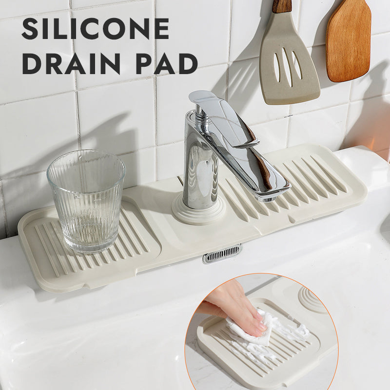 🔥Hot Sale🔥Silicone Faucet Drain Pad