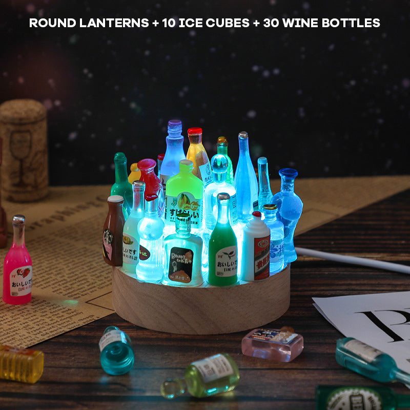 🔥Hot Sale🔥Mini Wine Bottle Night Light Diy