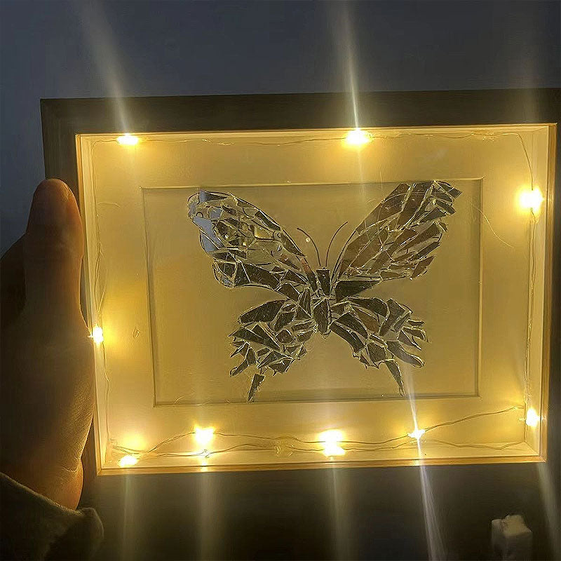 Mirror Butterfly Photo Frame Diy